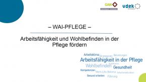 Weitere Veranstaltungen im Rahmen des Projekts „WAI-Pflege“