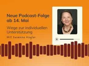 Heute: Neue Podcastfolge zum Thema: Wege zur individuellen Unterstützung